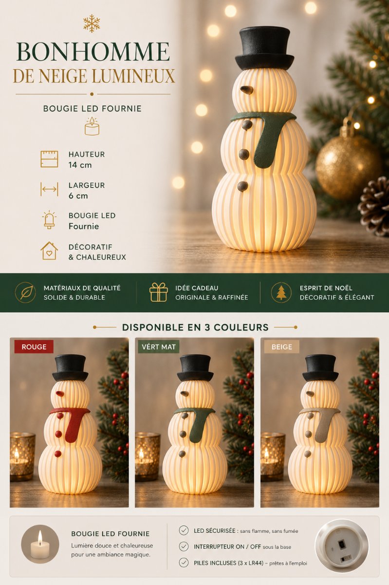 Déco intérieure imprimé 3D Made in France