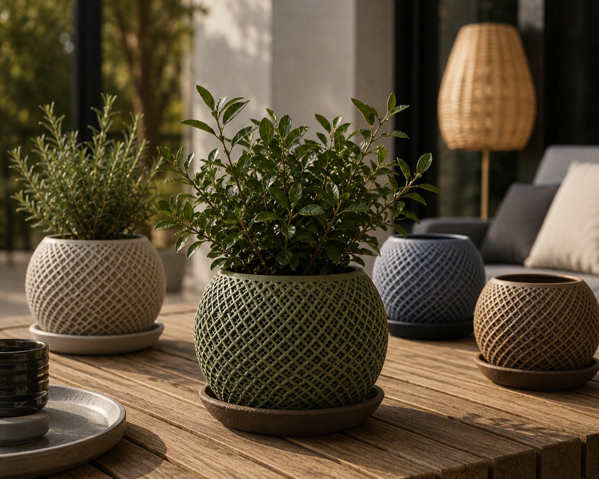 CACHE-POT PARAGON — imprimé 3D Made in France