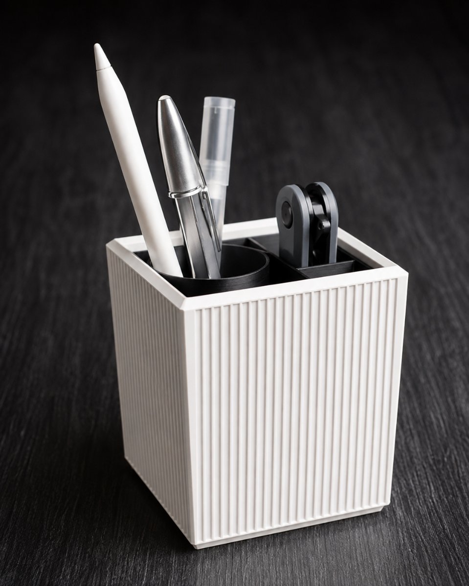 CLARIT — Porte-stylo — Déco intérieure imprimé en 3D en France, vue 4