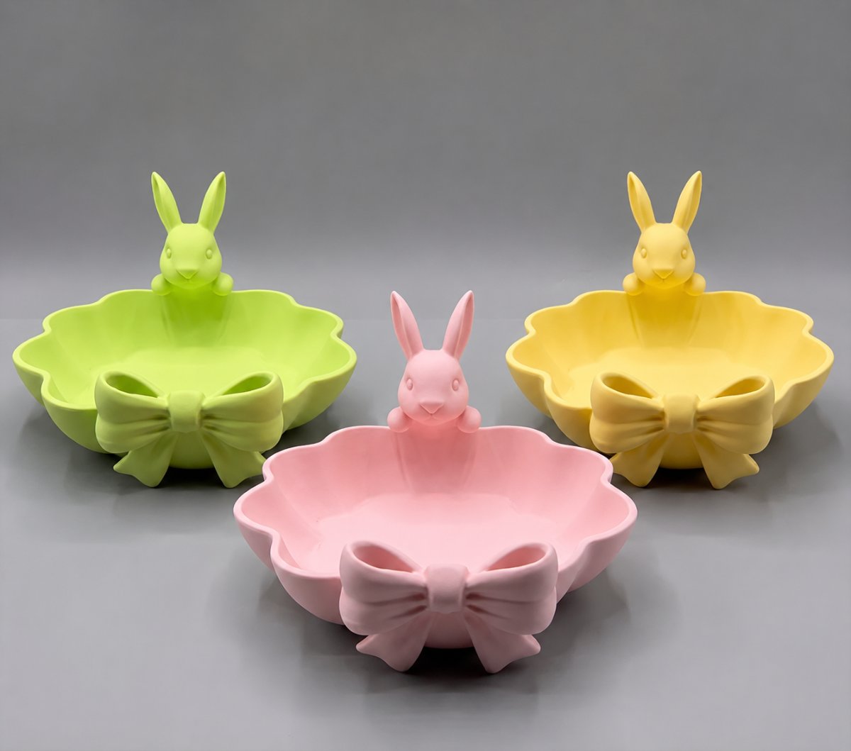 COUPE LAPIN — ŒUFS & BONBONS — Déco intérieure imprimé en 3D en France, vue 2