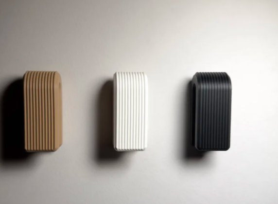 Hook Trio · Porte-Serviettes lot de 3 pièce — Déco intérieure imprimé en 3D en France, vue 4