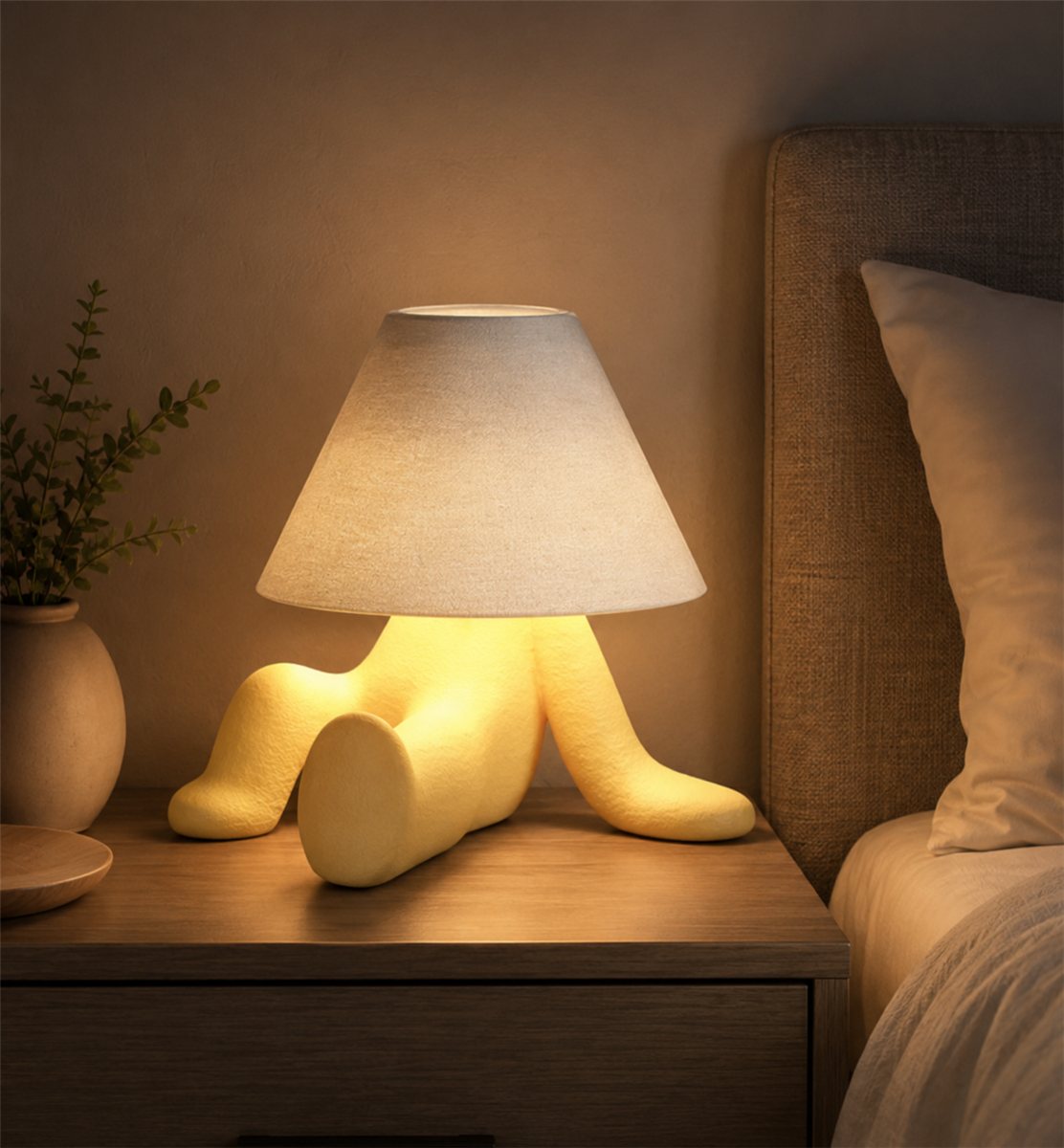 LA ZENITH — Lampe chambre d'ado — Déco intérieure imprimé en 3D en France, vue 2