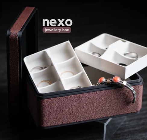 NEXO — Boîte à bijoux — imprimé 3D Made in France