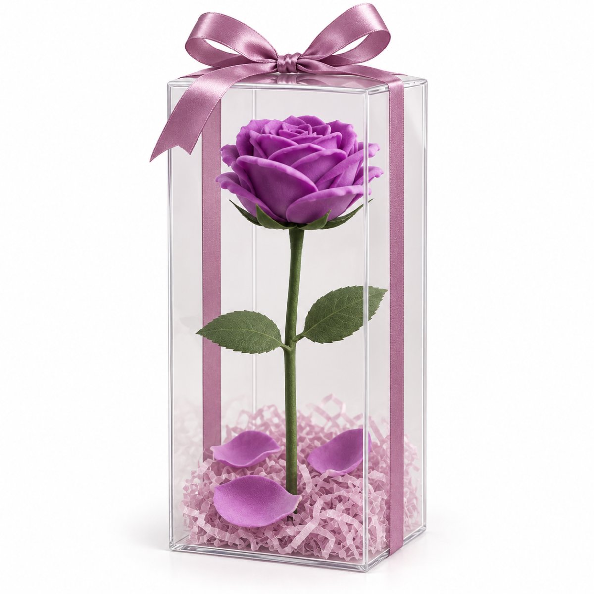 PÉTALE DE VELOURS — ROSE lot 100 pièces — Déco intérieure imprimé en 3D en France, vue 4