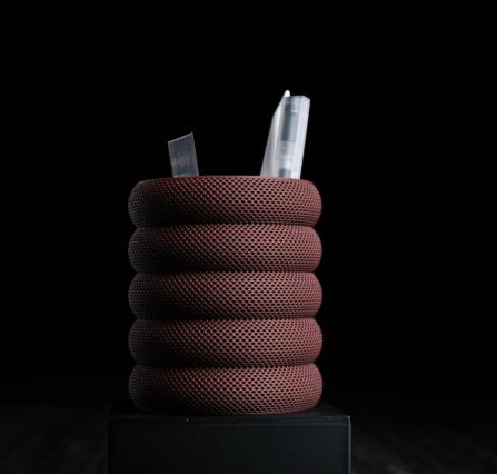 PORTE-STYLO GRIDEO — Personnalisé & cadeaux imprimé en 3D en France, vue 2