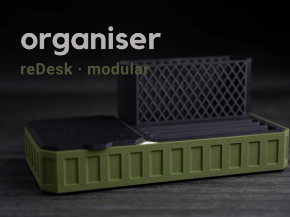 reDesk · SLIDE — Déco intérieure imprimé en 3D en France, vue 2
