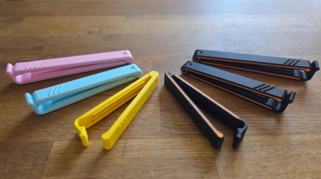 CLIP SACS · LOT DE 10 pièce — Cuisine & maison imprimé en 3D en France, vue 2