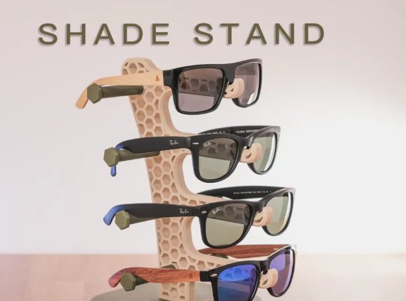 SHADE STAND · PORTE-LUNETTES — imprimé 3D Made in France