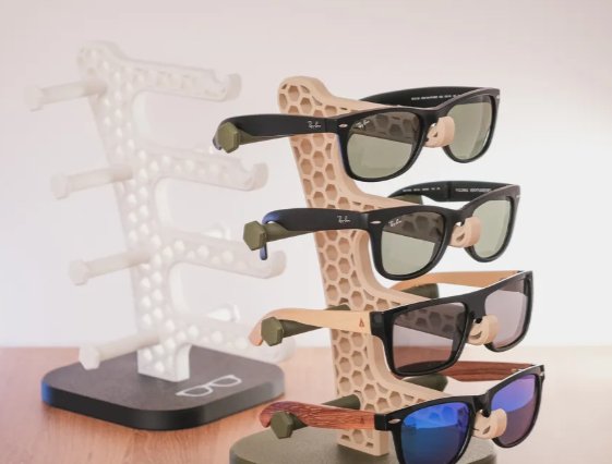SHADE STAND · PORTE-LUNETTES — Déco intérieure imprimé en 3D en France, vue 3