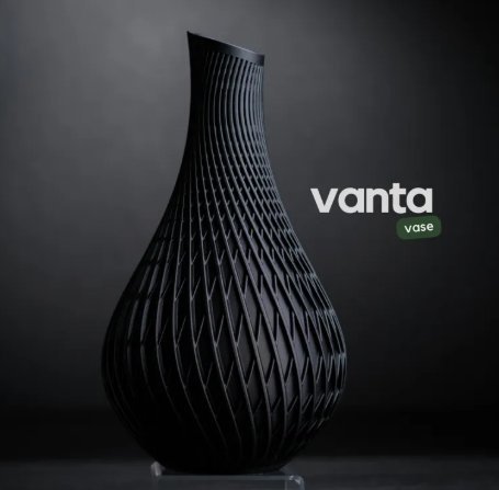 VASE VANTA — imprimé 3D Made in France